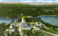 Olympia,WA Washington State Capitol Kropp Thurston County Linen Postcard Vintage picture