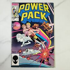 POWER PACK #1 1984 Marvel Key 1st App Comic June Brigman Kymellians Snarks picture