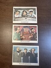 Three Stooges Card Lot #48 #75 #78 1959 Take Me to Your Leader + More picture