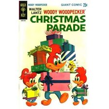 Woody Woodpecker (1947 series) Christmas Parade #1 in VF minus. Dell comics [s} picture