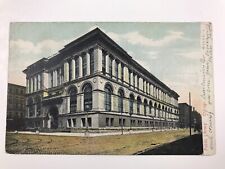 vintage 1906 public library chicago undivided back postcard picture