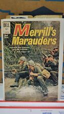 Merrill's Marauders, Dell 12-510-301 1962; g-vg; movie tie-in; comic book; war picture