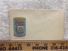 1910s 1920s Maxwell House Coffee Cheek Neal Empty Envelope Vintage picture