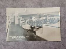 c1936 RPPC Postcard Edgewater Beach Yacht Club & Hotel Sheridan Rd Chicago IL picture