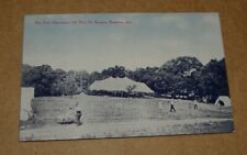 c1908 Chautauqua Big Tent Wild Cat Springs Hamilton Illinois Postcard IL picture