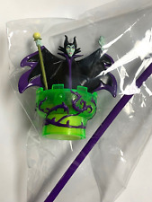 Disney Parks 2023 Maleficent Halloween Light Up Bottle Topper & Straw picture