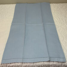 Vintage Show Towel, Waffle Weave, Blue, Linen picture