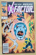 X-factor #6 1st Full Appearance Of Apocalypse Newsstand 1986 picture