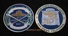 # 3RD RTB MCRD CHALLENGE COIN US MARINES BOOT CAMP DI INDIA KILO LIMA MIKE CO picture