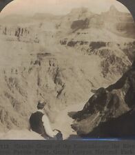 Granite Gorge of the Colorado from Pyrites Pt. Grand Canyon AZ Stereoview c1900 picture
