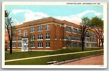 Jefferson City Missouri~Junior College From Street~Vintage Postcard picture
