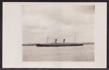 RMS MAJESTIC 1889 WHITE STAR LINE REAL PHOTO POSTCARD RPPC ** OFFERS ** picture
