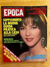 Epoca Magazine February 1982 . Sophie Marceau photo cover . Pin up inside . NM picture