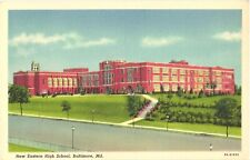 Baltimore Maryland New Eastern High School  Postcard picture