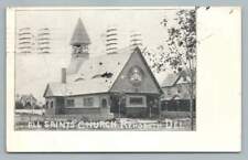 All Saint's Church REHOBOTH BEACH Delaware~Rare Antique UDB Horn's Postcard 1906 picture