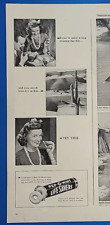 1942 Pep-O-Mint Life Savers Candy feels dry as this... 1940's Magazine Print Ad picture