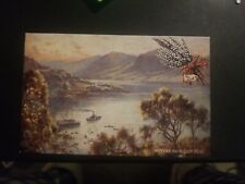 Raphael Tuck Postcard Loch Ness & Caledonian Canal Scotland 1910 Unposted picture