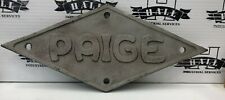 LATE TEENS OR 1920'S PAIGE CAST IRON BADGE picture