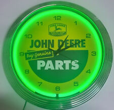 John Deere Parts Green Wall Clock picture