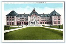 c1940s Notre Dame Seminary Carrollton Avenue New Orleans Louisiana LA Postcard picture