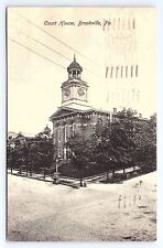 Postcard Court House Brookville Pennsylvania c.1908 picture
