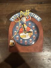The Simpsons It's Duff Time Alarm Clock Homer Simpson 2002 Vintage picture