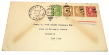 1936 SP&S SPOKANE PORTLAND AND SEATTLE OREGON TRUNK RPO HANDLED ENVELOPE picture