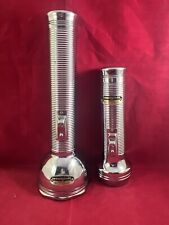 Lot of 2 Vintage Ray-O-Vac Flashlights Sportsman PARTS/REPAIR picture