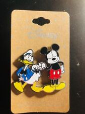 DISNEY Mickey Mouse and Donald Duck Best Friends FIST BUMP NEW PIN BOXLUNCH picture