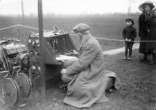 Transmitting Wireless Telegraphy With Marconi's 'Pack Station' 1913 Old Photo picture