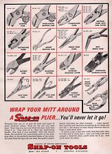 1963 Snap-On Tools Pliers & Wire Cutters Original Color Print Ad picture