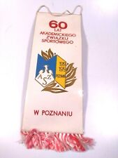 Vintage sports pennant. Poland. Poznan. 1979 picture