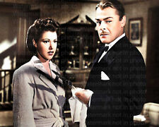 Diana Barrymore & Brian Donlevy in Nightmare 8x10 RARE COLOR Photo 604 picture