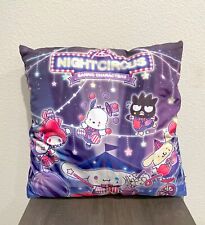 RARE NEW Sanrio Characters Night Circus Big Cushion / Pillow - Japan picture
