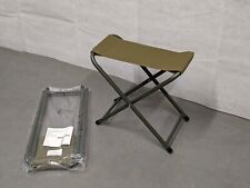 British Army MOD Heavy Duty Folding Canvas Stool - Current Issue - New picture
