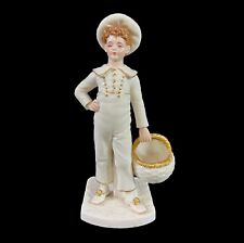 Royal Worcester Figurine boy with basket James Hadley 1883 picture