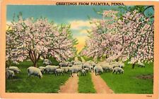 Vintage Postcard- Greeting from Palmyra, PA. Early 1900s picture
