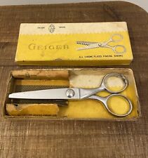 Vintage Geiger Zig-Zag/Pinking Shears Scissors-Japan picture