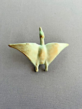 Vintage SRG Pterodactyl Bronze Figure Prehistoric Collectible Rare #47 picture