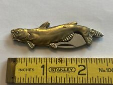 Novelty Catfish Figural Folding Pocket Knife  picture