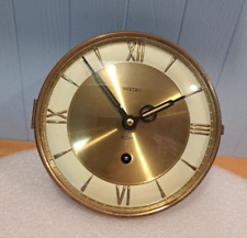 Vintage WELBY 8 Day Clock Mid Century  Manual Wind-Up 6