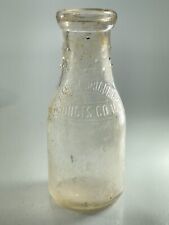 Vintage Alexandria Products Co. Inc Dairy Milk Products Bottle 1 Pint Embossed picture
