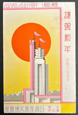 1936 JAPAN-MANCHURIA INDUSTRIAL EXPOSITION AT TOYAMA PREFECTURE POSTCARD PC expo picture