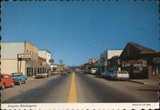Sequim,WA Street Scene Clallam County Washington Ellis Post Card Co. Postcard picture