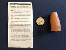 Vintage Thumb Tip - Large - Rubber - Magic Tricks - New W/  Printed Instructions picture