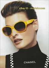 CHANEL Eyewear 1-Page Magazine PRINT AD Spring 2012 LINDA EVANGELISTA picture