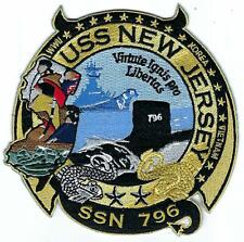 USS New Jersey SSN 796 - 5 inch FE - BCP c7507 picture