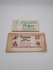 Vintage 70s Cochran Pharmacies Ohio Store Advertising Coupon Sales Book LOT of 2 picture