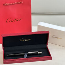 New Santos de Cartier Carved Metal Ballpoint Pen 5 Color picture