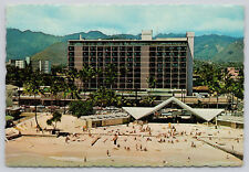 Postcard Waikiki Biltmore Beach Hotel Honolulu, Hawaii 1963 (620) picture